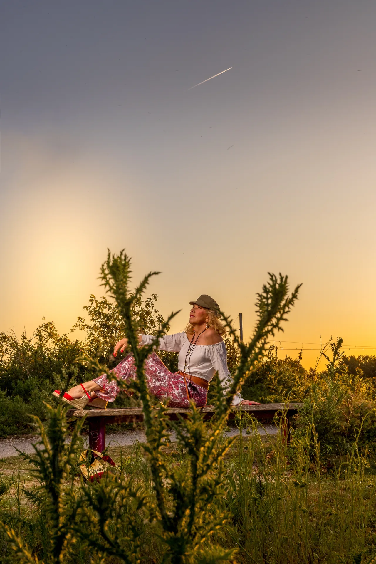 Models golden hour